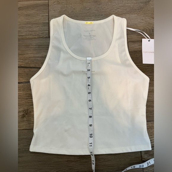 White fitted tank Cleo Harper - Picture 3 of 7
